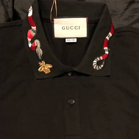 gucci polo snake|gucci polo shirt snake collar.